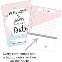 Personalised Memento Company Personalised Wedding Cards For Milestone Moments