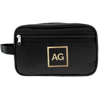Gold Initials Toiletry Bag