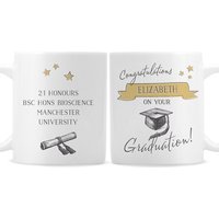 Gold Star Graduation Mug