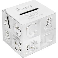ABC Money Box Metallic