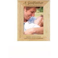 Godfather 5x7 Oak Finish Photo Frame