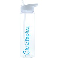 Name Water Bottle Clear