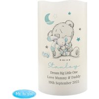 Tiny Tatty Teddy Blue Nightlight LED Candle