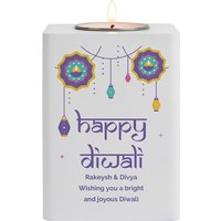 Diwali Wooden Tealight Holder