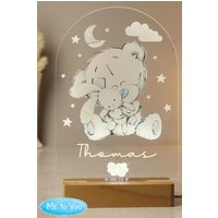 Tiny Tatty Teddy Wooden Based LED Light