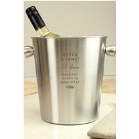 Free Text Stainless Steel Ice Bucket Metallic