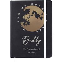 Moon & Stars Hardback Notebook