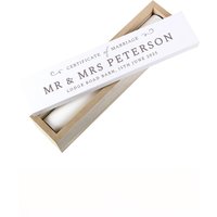 Wedding Wooden Certificate Holder
