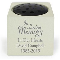 Loving Memory Memorial Vase Light