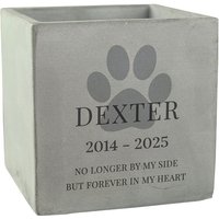 Pet Memorial Concrete Plant Pot
