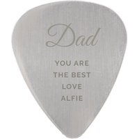Free Text Big Name Plectrum Metallic