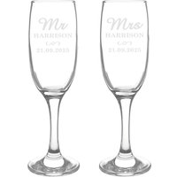 Mr & Mrs Pair Flutes