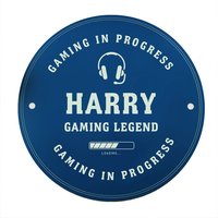 Gaming Blue Plaque