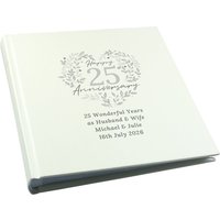 25th Silver Wedding Anniversary Photo Album