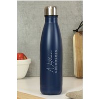 Two Lines Metal Insulated Drinks Bottle
