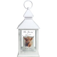 Highland Cow LED Lantern