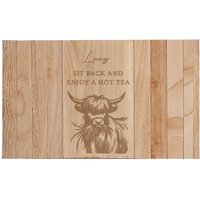 Highland Cow Sofa Tray Light