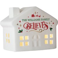 Believe Christmas LED House