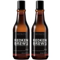 Brews 3 1 Shampoo Conditioner & Body Wash Double