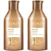 Redken All Soft Conditioner 300ml Double in Clear