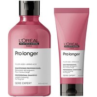 L'Oreal Professionnel Serie Expert Pro Longer Shampoo 300ml & Conditioner 200ml Duo in Clear