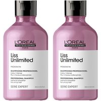 L'Oreal Professionnel Serie Expert Liss Unlimited Shampoo 300ml Double in Clear