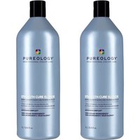 Pureology Strength Cure Blonde Conditioner 1000ml Double in Clear