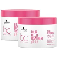 Schwarzkopf BC Clean DOUBLE Color Freeze Treatment 500ml in White