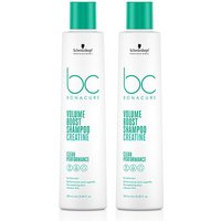 Schwarzkopf BC Clean DOUBLE Volume Boost Shampoo 250ml in White