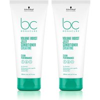 Schwarzkopf BC Clean DOUBLE Volume Boost Jelly Conditioner 200ml in White