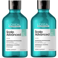 Serie Expert Scalp Advanced Anti Oiliness Dermo Purifier Shampoo Oily Scalps Double
