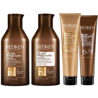 Redken All Soft Mega Curl Complete Routine Pack in Clear
