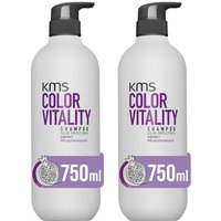 KMS Color Vitality Shampoo 750ml Double in Clear