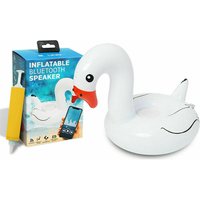 Soundz Waterproof Inflatable Flamingo 'Bluetooth Speaker' White