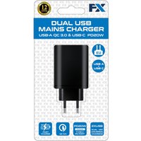 Dual EU Main Charger USB C & USB