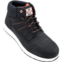 Unbreakable Men's Vulcan Nubuck Leather Composite Toe Cap Slip Resistant Safety Boots in Black | Size: 3