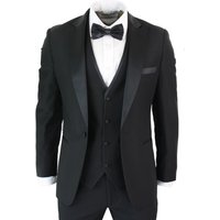 Regent 3 Piece Blue Classic Tuxedo Suit 40R