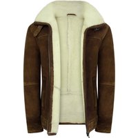 Sherling Sheepskin Suede Pilot Jacket