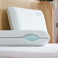 SleepSoul Dual Pillow Medium or Firm Cool Touch Memory Foam Double