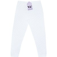 Show Me The Merch Girl's Kids Lounge Pants (White) in White | Size: 9-10 Years