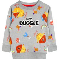 Hey Duggee Boy's Kids Sweatshirt (Grey) in Grey | Size: 5-6 Years
