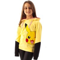 Pokemon Girl's Kids Hoodie (Yellow) in Yellow | Size: 5-6 Years
