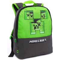 Minecraft Boy's Kids Backpack (Grey) in Grey