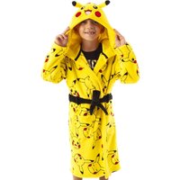 Pokemon Kids Bathrobe (Yellow) in Yellow | Size: 7-8 Years