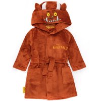 Gruffalo & Friends Boy's Toddler Bathrobe (Brown) in Brown | Size: 18-24 m