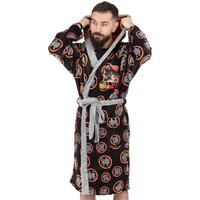 Dragon Ball Z Men's Bathrobe | Black | Official Merch | Size: XL
