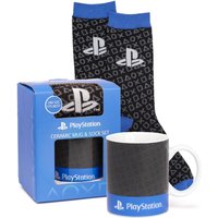 Playstation Men's Mug & Sock Gift Set | Blue | Official Merch