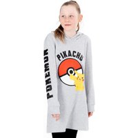 Pokemon Girl's Kids Hoodie (Grey) in Grey | Size: 4-5 Years