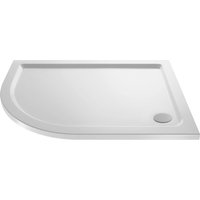 Balterley Premium Shower Tray - Left Hand Offset Quadrant - 1000mm x 900mm - White