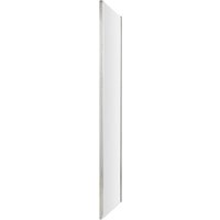 Balterley Sonic 900mm Shower Side Panel & 8mm Safety Glass & Easyfit - Chrome in Silver